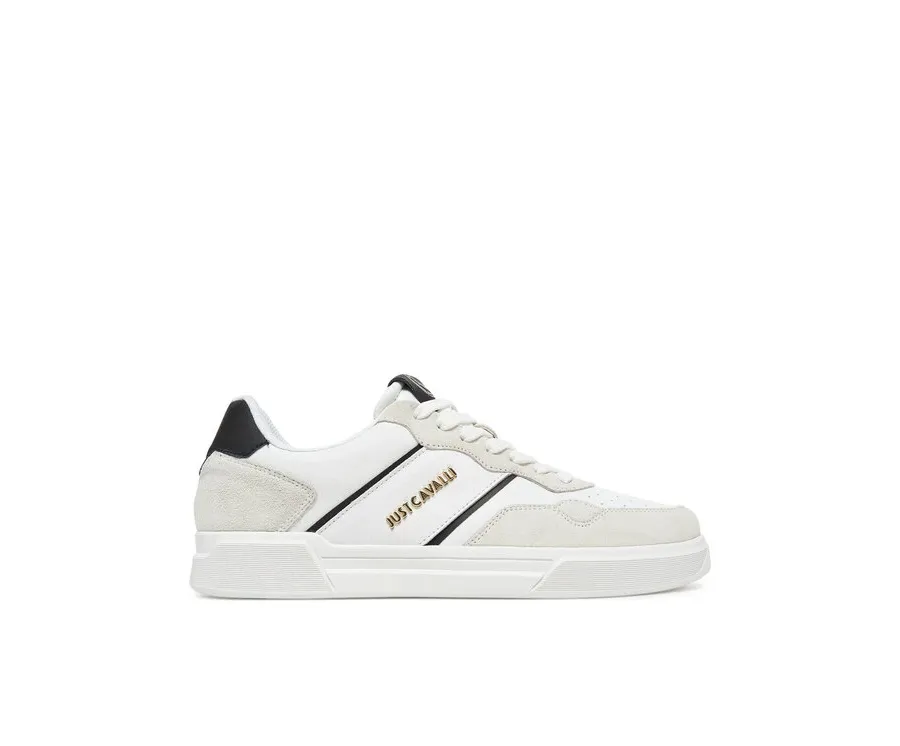 obrazek 1 Just Cavalli Sneakersy 78QA3SB4 ZPA93 Biały