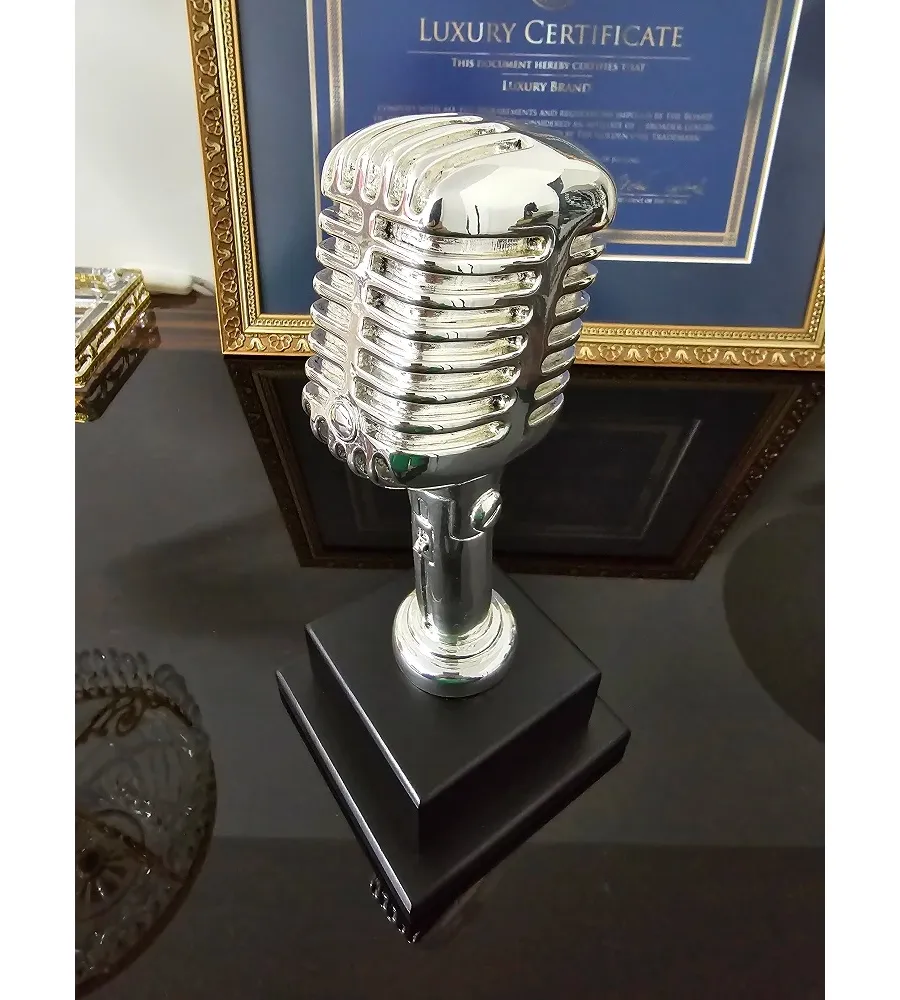 picture 4 Statuette with microphone - Astra Argenti
