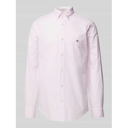 Zdjęcie Koszula casulowa o kroju regular fit ze wzorem w kratkę vichy model ‘POPLIN’