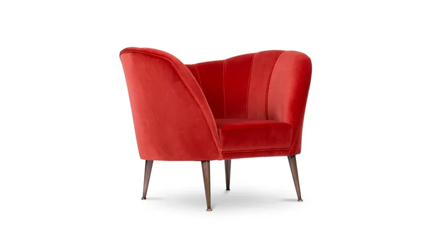 obrazek 2 Stylowy czerwony portugalski fotel