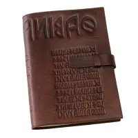 Zdjęcie Oryginalny dziennik wykonany z naturalnej skóry - Ikunico