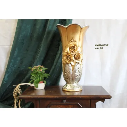 Picture A tasteful decorative vase made of ceramics