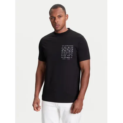 Zdjęcie KARL LAGERFELD T-Shirt 755041 553225 Czarny Regular Fit