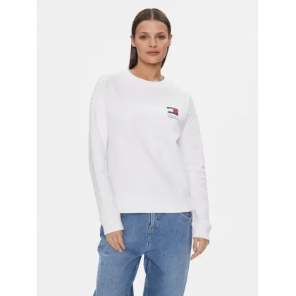 Zdjęcie Tommy Jeans Bluza Graphic Flag DW0DW17328 Biały Boxy Fit