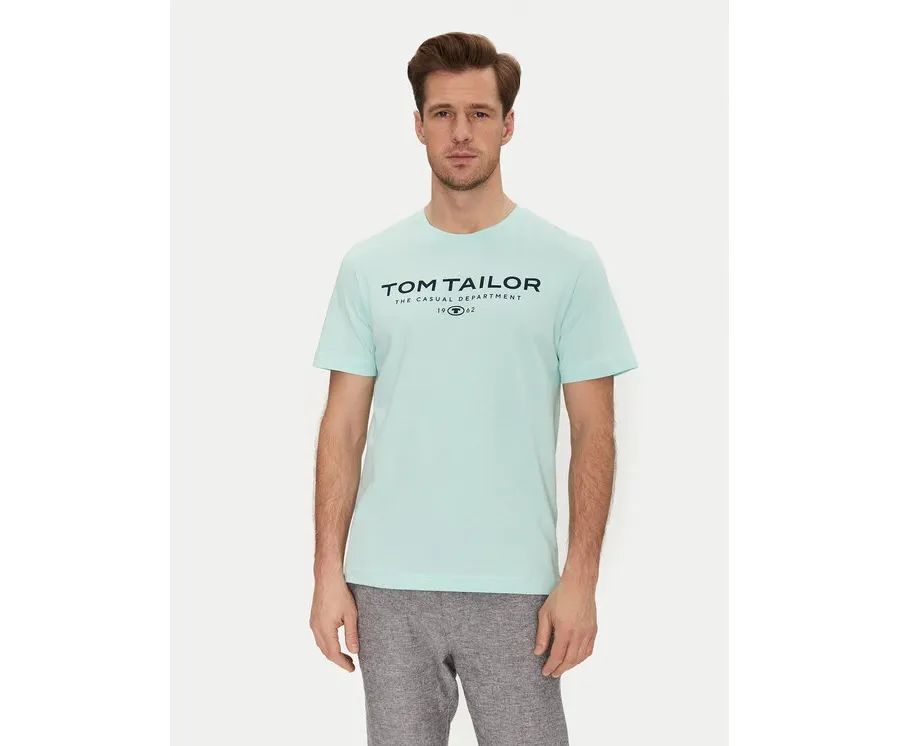 obrazek 1 Tom Tailor T-Shirt 1045773 Zielony Regular Fit