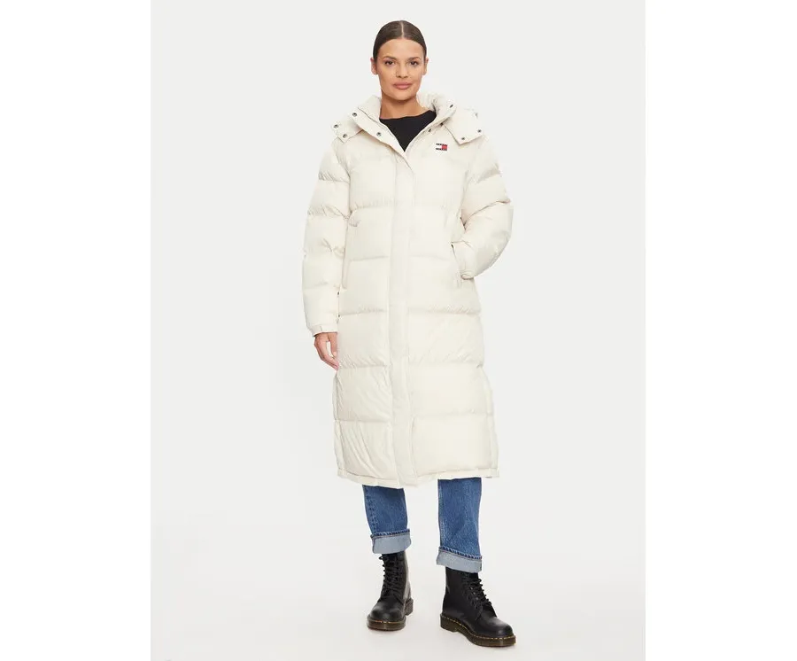 obrazek 1 Tommy Jeans Kurtka puchowa Alaska DW0DW18860 Beżowy Regular Fit