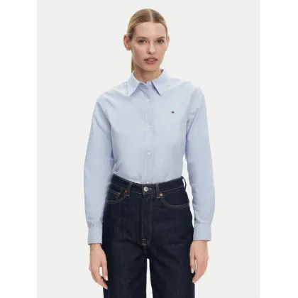 Zdjęcie Tommy Hilfiger Koszula WW0WW46111 Niebieski Relaxed Fit