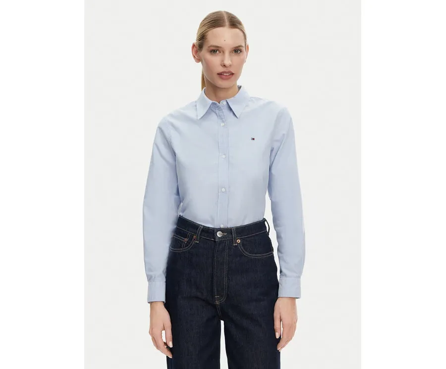 obrazek 1 Tommy Hilfiger Koszula WW0WW46111 Niebieski Relaxed Fit