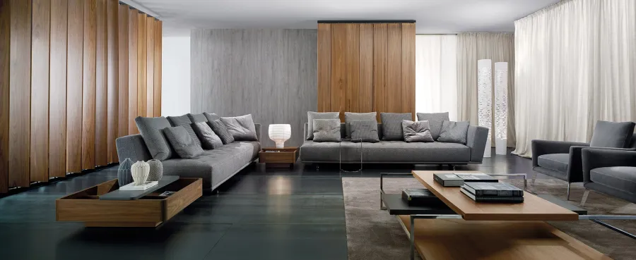 obrazek 1 Duża, funkcjonalna, elegancka kanapa do nowoczesnego salonu - Casadesus