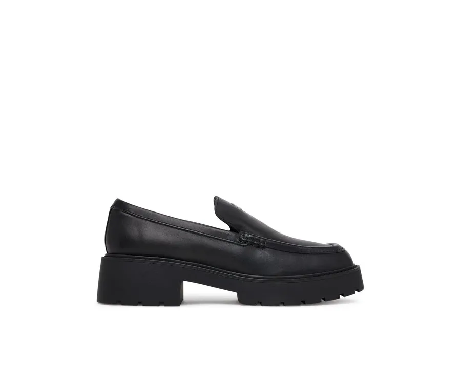 obrazek 1 Calvin Klein Jeans Loafersy Chunky Cupsole Ru Patch Lth YW0YW01862 Czarny