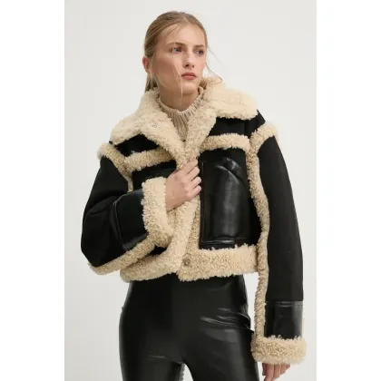 Zdjęcie Stand Studio kurtka Edith Jacket damska kolor czarny przejściowa oversize 61950-9077