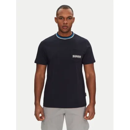 Zdjęcie Napapijri T-Shirt S-Murlo NP0A4IEJ1761 Granatowy Regular Fit