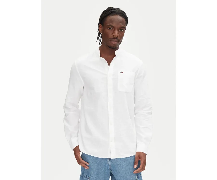 obrazek 1 Tommy Jeans Koszula DM0DM20876 Écru Regular Fit