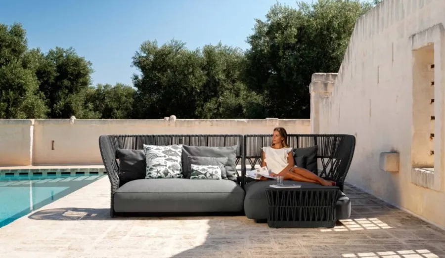 obrazek 5 Luksusowa włoska sofa ogrodowa