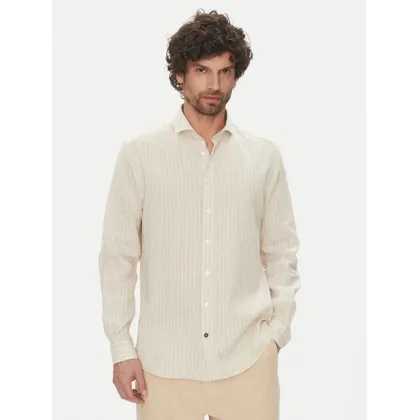 Zdjęcie Hechter Paris Koszula 60357 151606 Beżowy Regular Fit