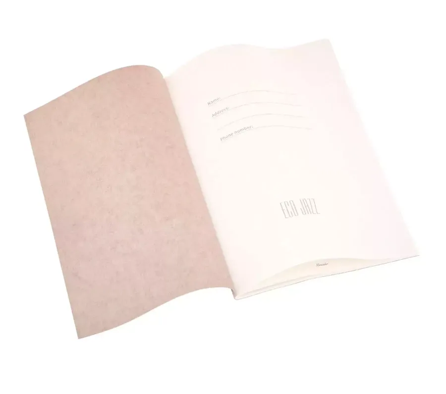 obrazek 4 Stylowy włoski notes Unlined EcoJazz Notebook