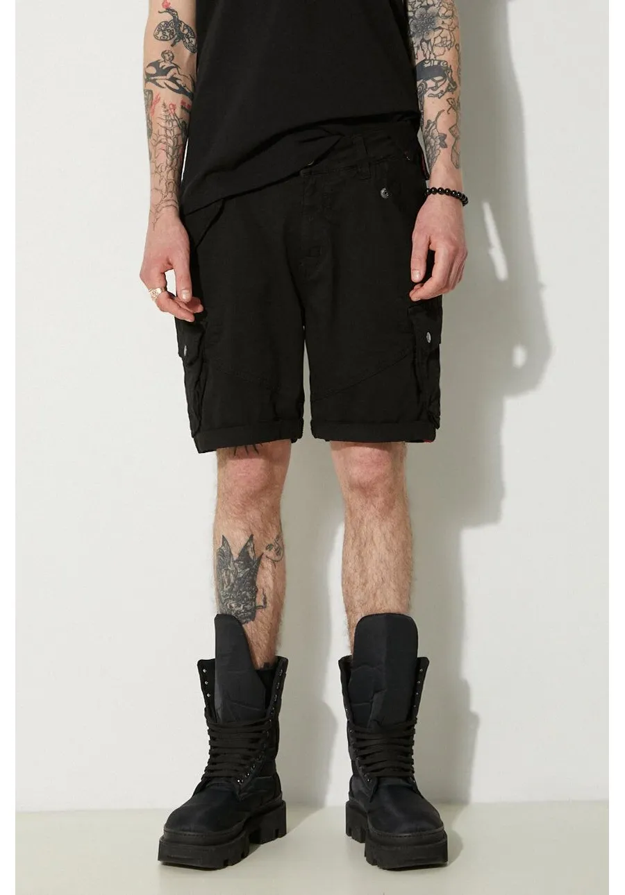 obrazek 1 Alpha Industries szorty Combat męskie kolor czarny 116210.03-CZARNY