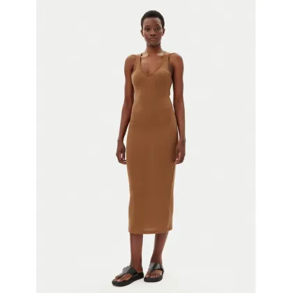 Zdjęcie Calvin Klein Jeans Sukienka codzienna J20J225282 Brązowy Slim Fit