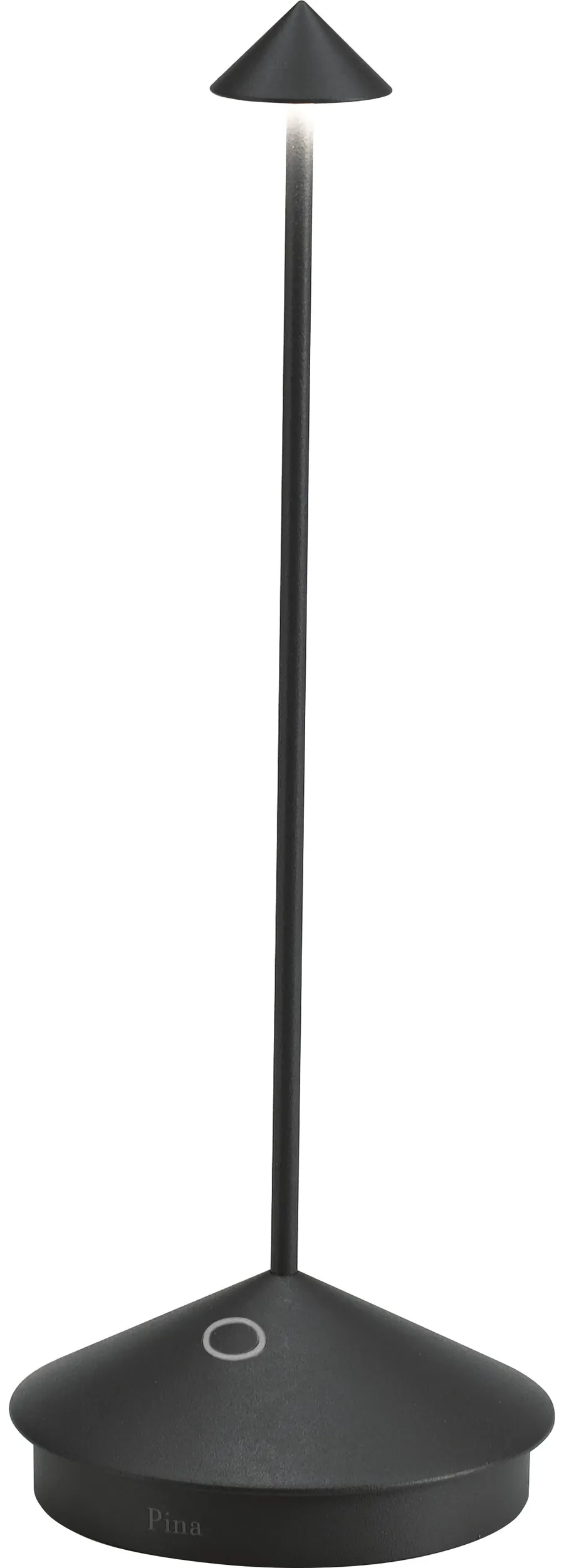 obrazek 1 Czarna lampa stołowa z serii Pina