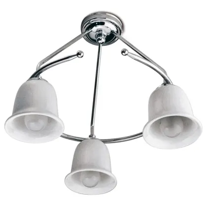 Zdjęcie Elegancka lampa sufitowa z ceramiki do stylowej łazienki – 3SC