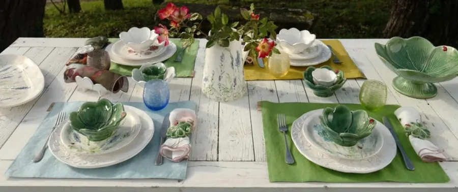 obrazek 6 Zestaw 2 ceramicznych podstawek pod łyżkę w stylu wiejskim - Virginia Casa