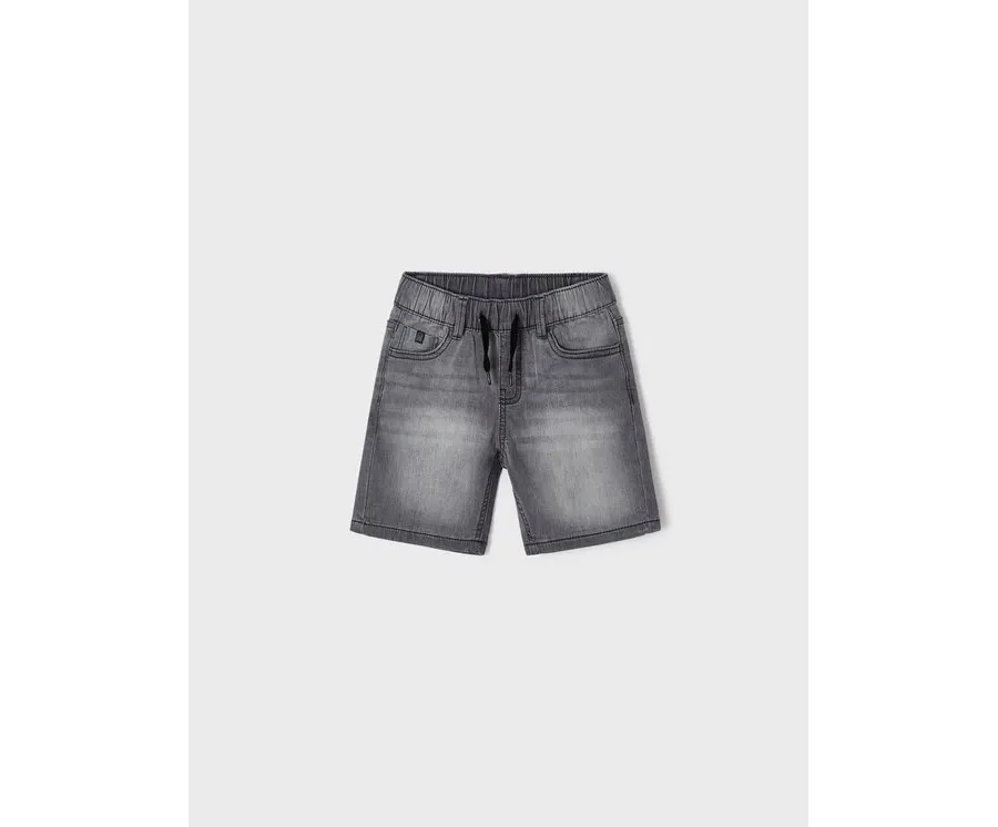 obrazek 1 Mayoral Szorty jeansowe 3232 Szary Regular Fit