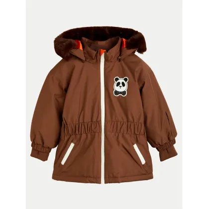 Zdjęcie Mini Rodini Kurtka narciarska Panda 2376013816 Brązowy Regular Fit MINI RODINI