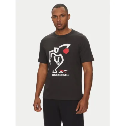 Zdjęcie Reebok T-Shirt 100218839 Czarny Regular Fit