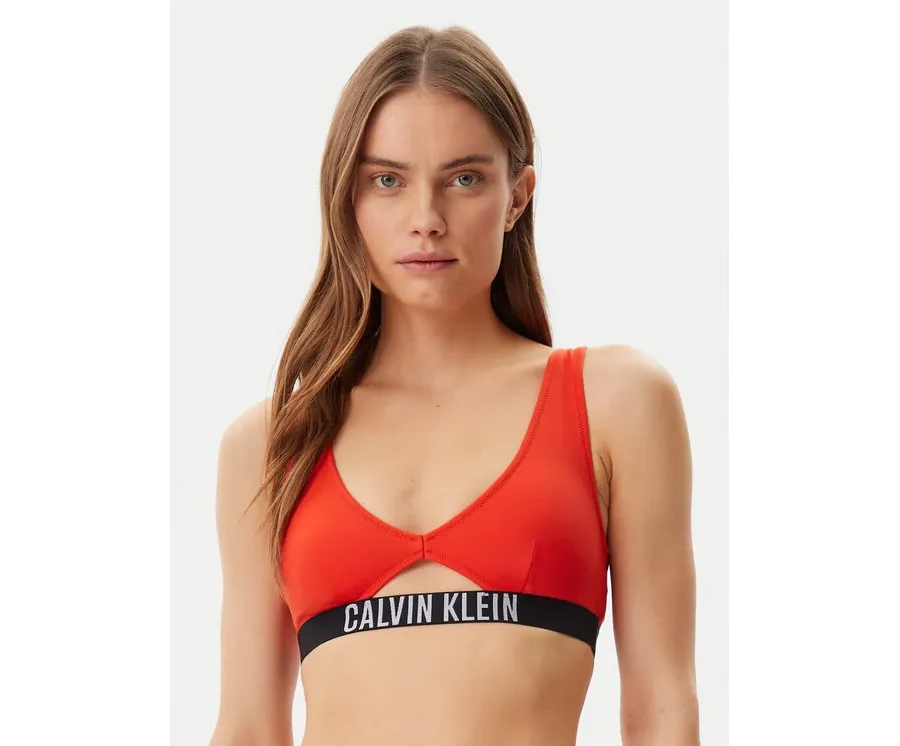 obrazek 1 Calvin Klein Swimwear Góra od bikini KW0KW02745 Czerwony