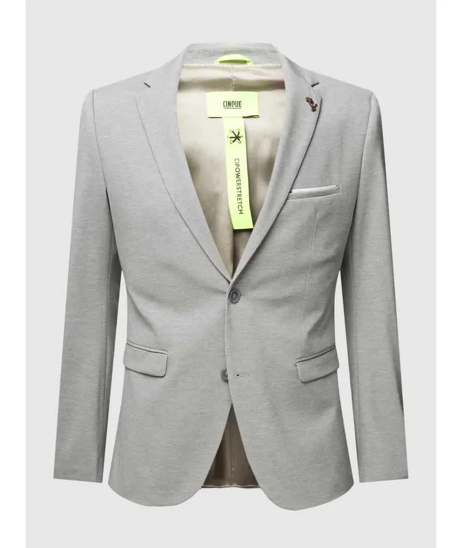 obrazek 1 Marynarka na dwa guziki o kroju regular fit model ‘Monopoli’