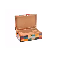 Picture A box for rings and two watches made of mahogany