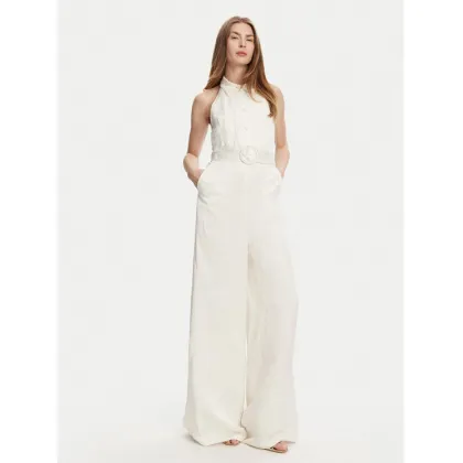 Zdjęcie TWINSET Kombinezon 251TT2170 Écru Wide Leg
