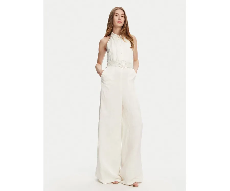 obrazek 1 TWINSET Kombinezon 251TT2170 Écru Wide Leg