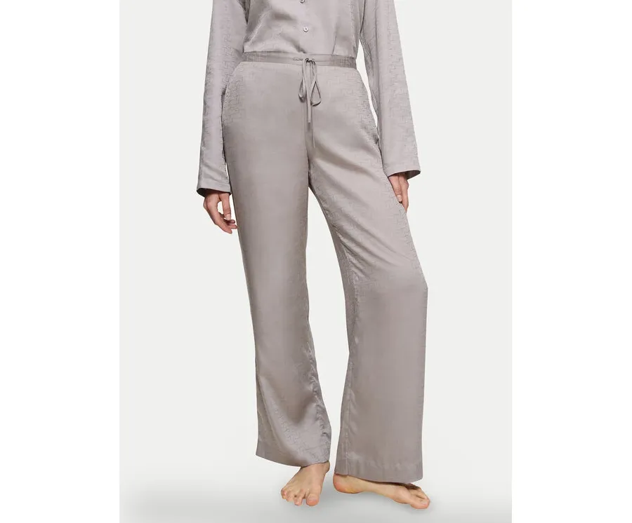 obrazek 1 Triumph Spodnie piżamowe Silky Sensuality 10221174 Szary Relaxed Fit