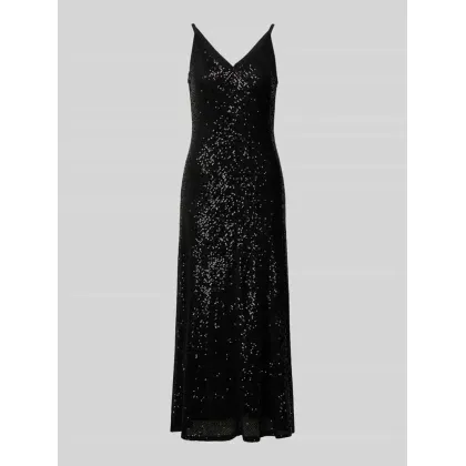 Zdjęcie Sukienka wieczorowa z obszyciem cekinami