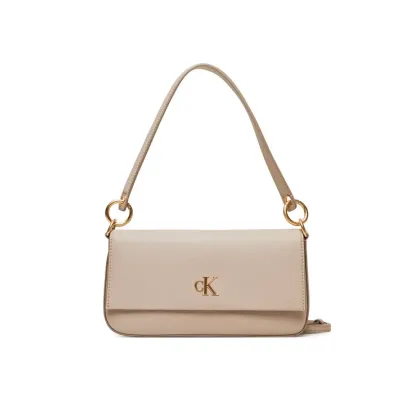 Zdjęcie Calvin Klein Torebka Minimal Monogram Shoulder Pouch LV04K3161G Écru