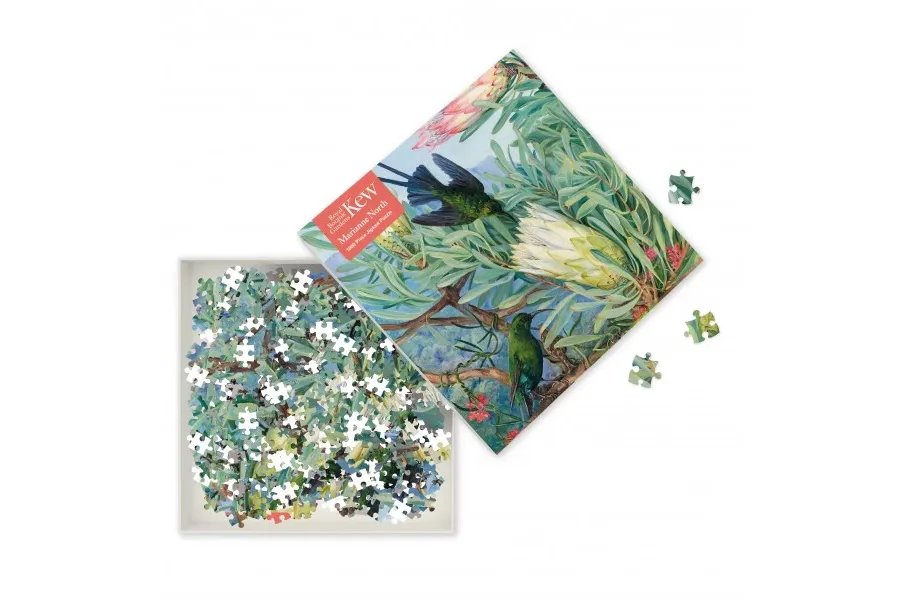 obrazek 2 Puzzle dla dorosłych Marianne North z Kew Gardens: Miodowe kwiaty i wiciokrzewy - Flame Tree Publishing