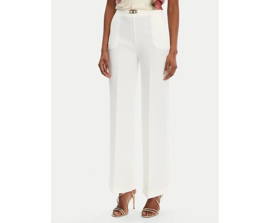 obrazek 1 Marciano Guess Spodnie materiałowe 5RGB02 7115A Écru Regular Fit