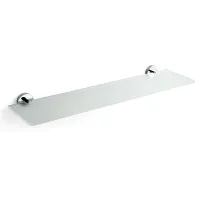 Picture Wall-mounted, stylish glass shelf for the bathroom – 3SC