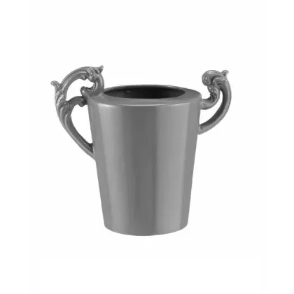 Picture A wonderful small flower pot in a baroque style by Rebirth