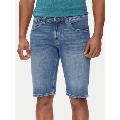 Zdjęcie Tommy Jeans Szorty jeansowe Ronnie DM0DM18792 Niebieski Slim Fit