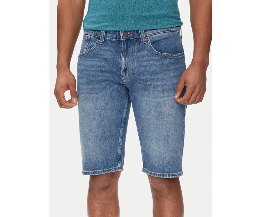 obrazek 1 Tommy Jeans Szorty jeansowe Ronnie DM0DM18792 Niebieski Slim Fit