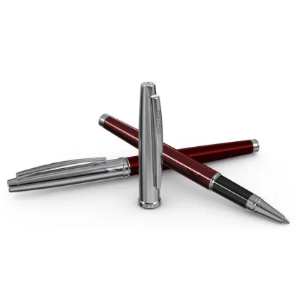 Zdjęcie Wspaniały burgundowy Rollerball Pen z serii Metropolis 800