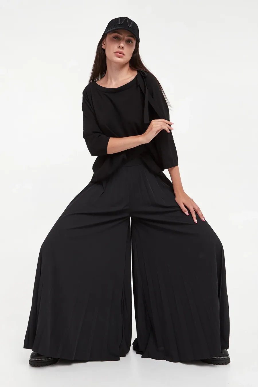 obrazek 1 Spodnie damskie plisowane Arizia MAX MARA LEISURE Max Mara Leisure