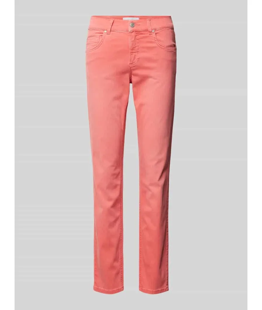 obrazek 1 Jeansy o kroju slim fit z 5 kieszeniami model ‘Cici’