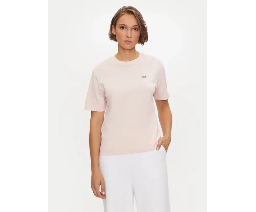 obrazek 1 Lacoste T-Shirt TF7215 Różowy Loose Fit