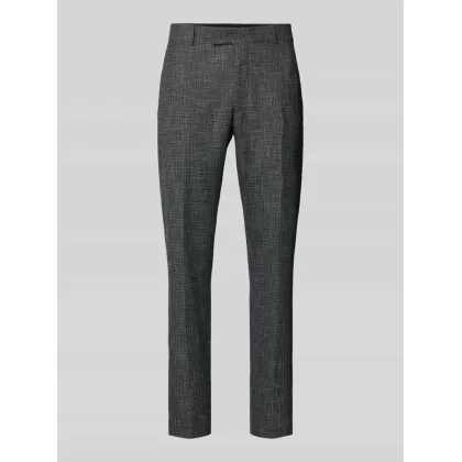 Zdjęcie Spodnie do garnituru o kroju tapered fit w kant model ‘Melwin’