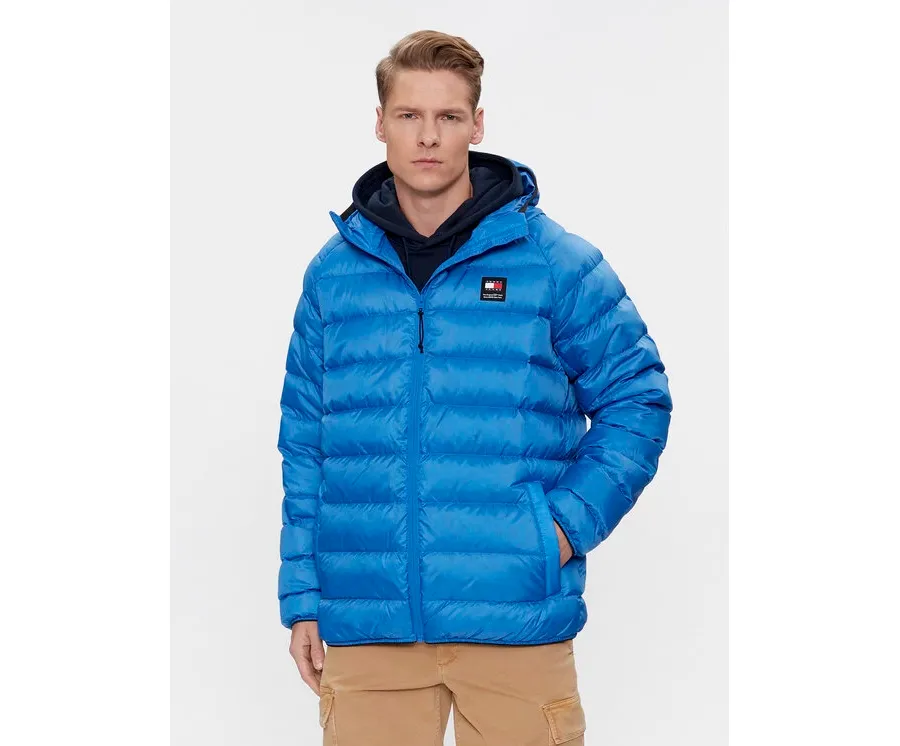 obrazek 1 Tommy Jeans Kurtka przejściowa DM0DM17882 Niebieski Regular Fit