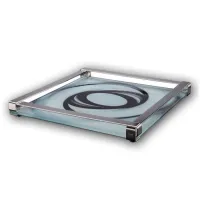 Zdjęcie Wyjątkowa taca posrebrzana