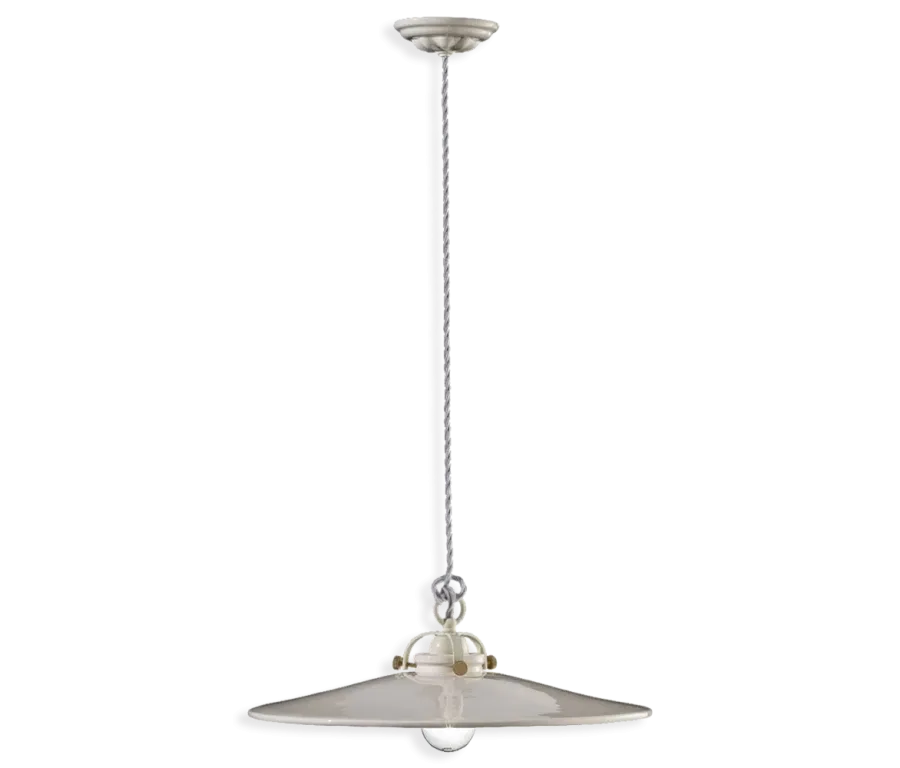 obrazek 1 Piękna stylowa włoska lampa sufitowa w stylu retro